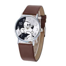 Load image into Gallery viewer, Mouse Fashion Casual Watch Women Quartz Leather Watches Top Brand Ladies Clock Relogio Feminino Hodinky Horloge Saat