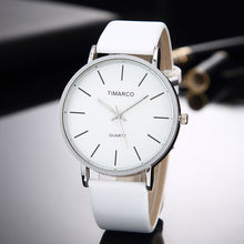 Load image into Gallery viewer, 2019 Women New Fashion Leather Band Analog Quartz Round Wrist Watch Clock Luxury Simple Style Lady Casual Saats reloj mujer