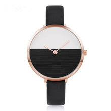 Load image into Gallery viewer, Ladies Watch 2019 New Stylish Wrist Watch For Women Leather Analog Quartz Gold Dial Casual Clock Bayan Saat reloj mujer